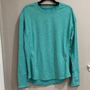 AVIA Athletic Teal Long Sleeve Shirt